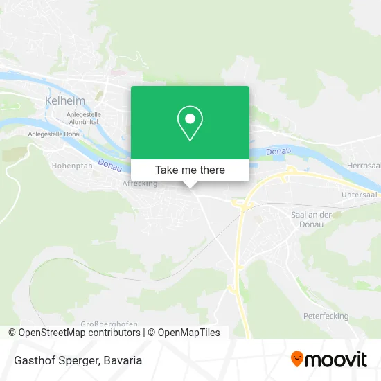 Gasthof Sperger map