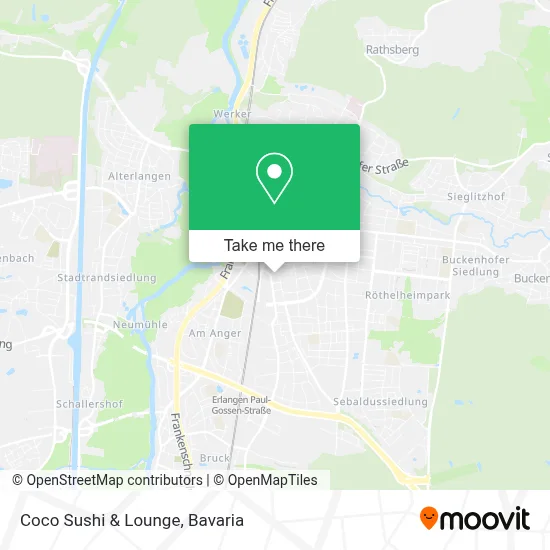 Coco Sushi & Lounge map