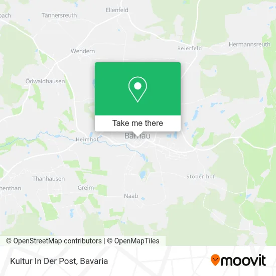 Kultur In Der Post map