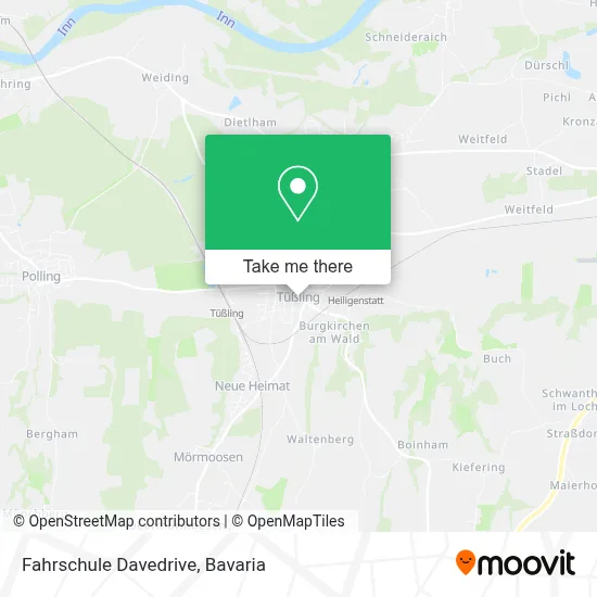 Fahrschule Davedrive map