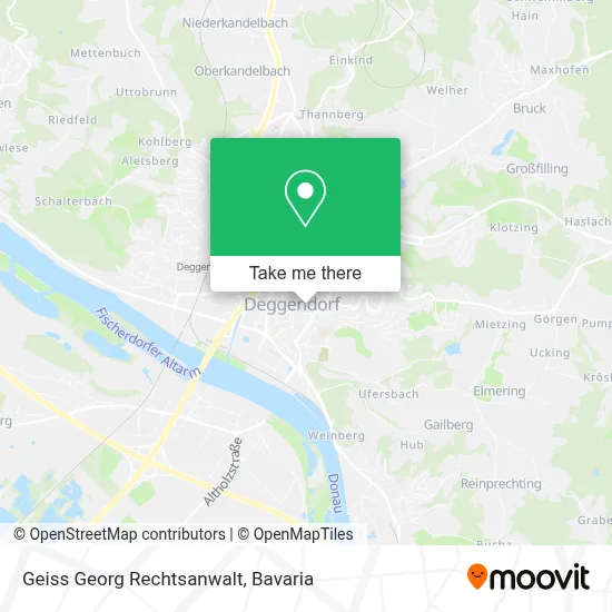 Geiss Georg Rechtsanwalt map