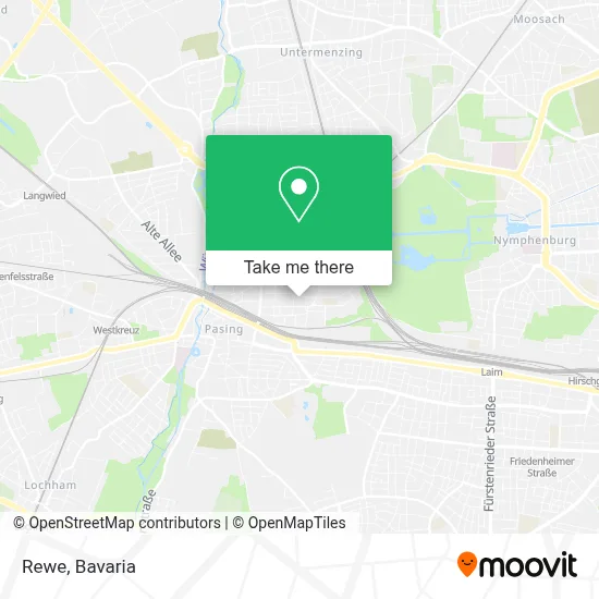 Rewe map