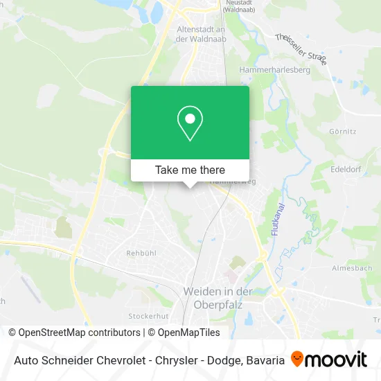 Auto Schneider Chevrolet - Chrysler - Dodge map
