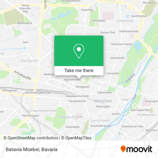 Batavia Moebel map