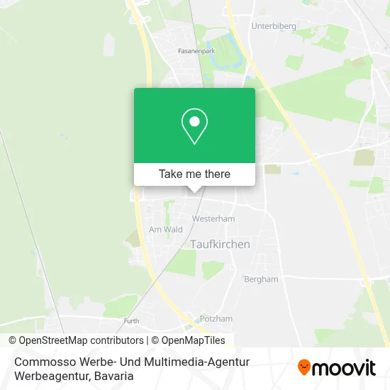 Commosso Werbe- Und Multimedia-Agentur Werbeagentur map
