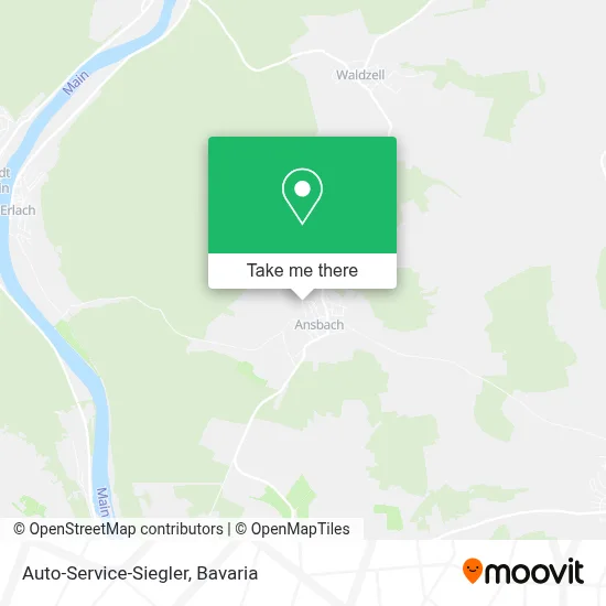 Auto-Service-Siegler map