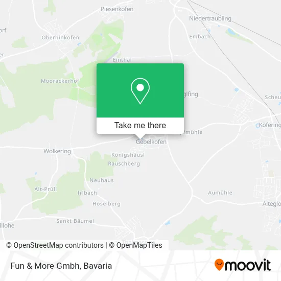 Fun & More Gmbh map