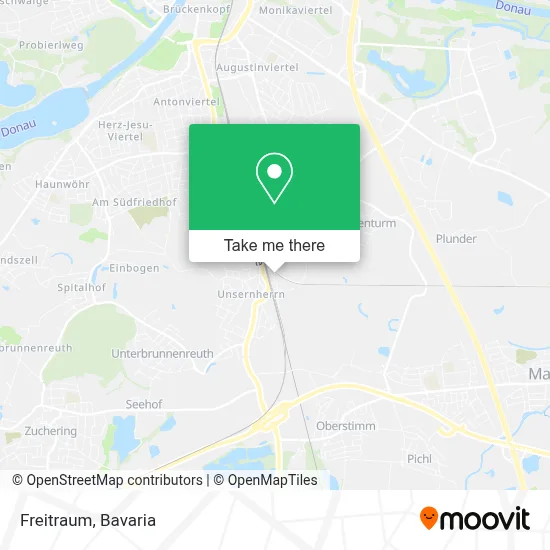 Freitraum map