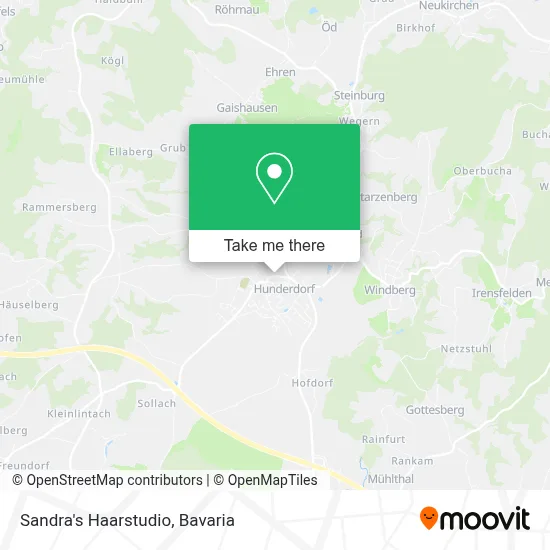 Sandra's Haarstudio map