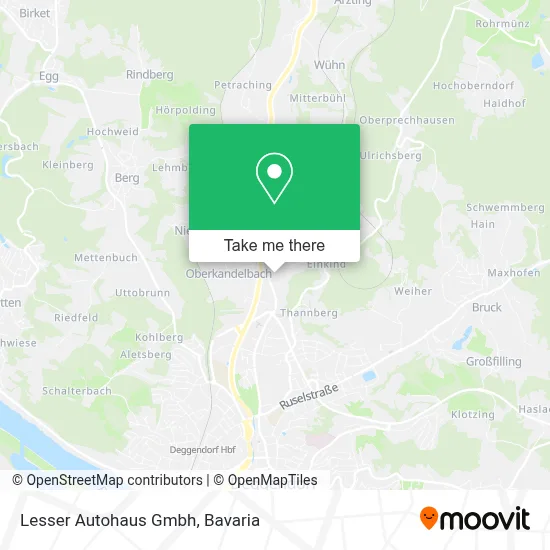 Lesser Autohaus Gmbh map