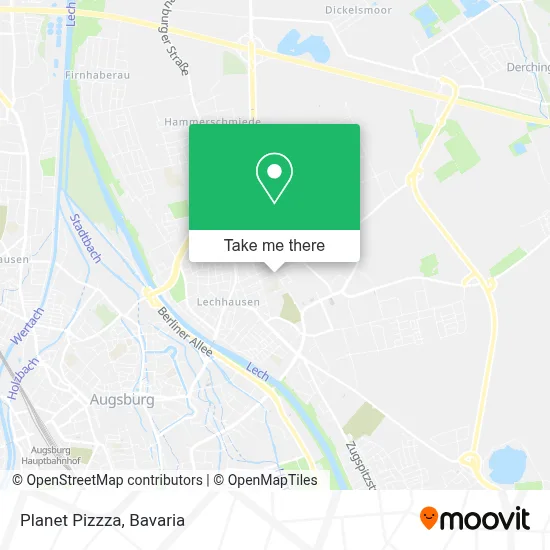 Planet Pizzza map