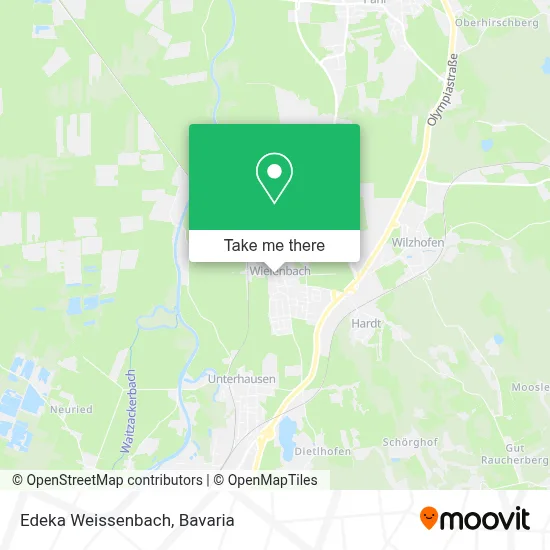 Edeka Weissenbach map