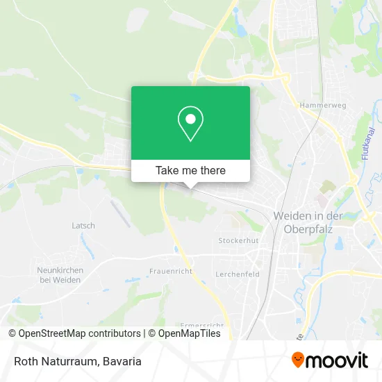 Roth Naturraum map