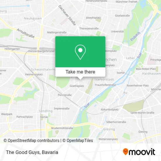 The Good Guys map