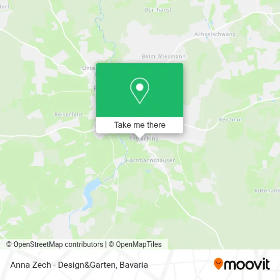 Anna Zech - Design&Garten map