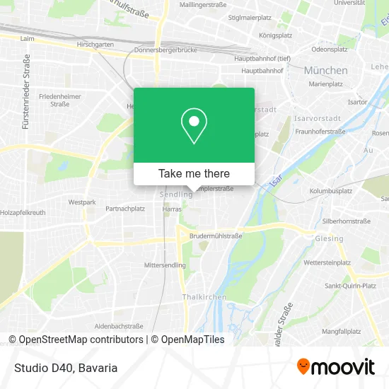 Studio D40 map