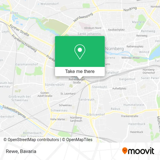 Rewe map