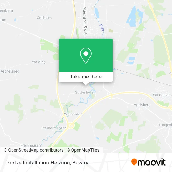 Protze Installation-Heizung map