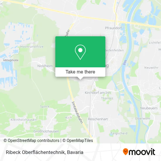 Ribeck Oberflächentechnik map