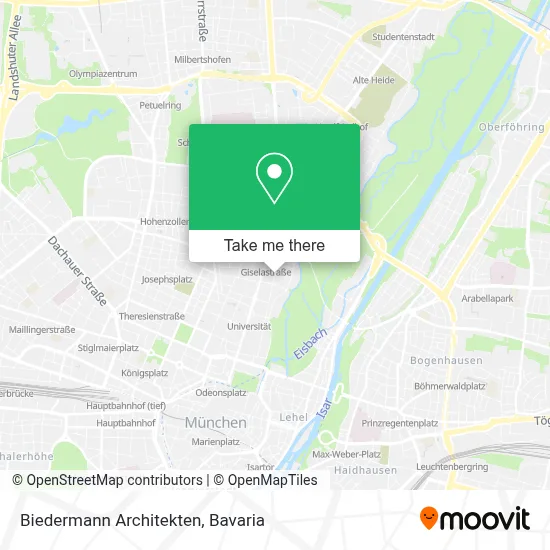 Biedermann Architekten map