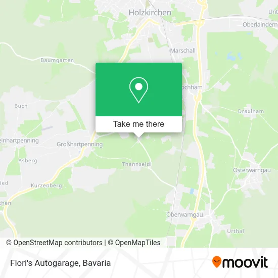 Flori's Autogarage map
