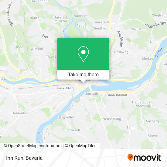 Inn Run map