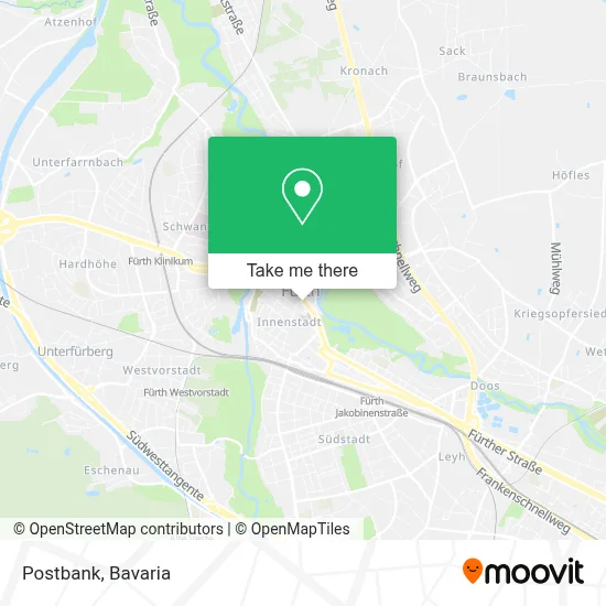 Postbank map