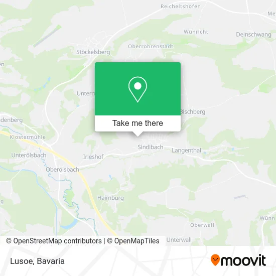 Lusoe map