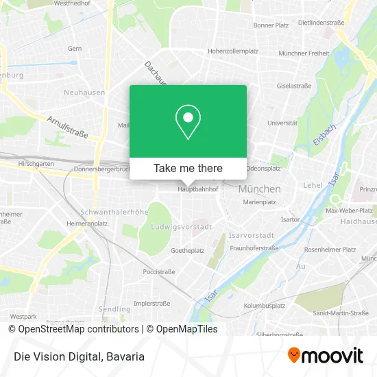 Die Vision Digital map