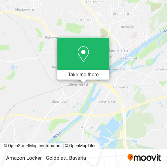 Amazon Locker - Goldblatt map