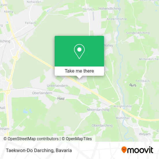 Taekwon-Do Darching map