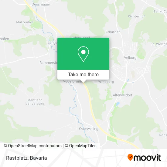 Rastplatz map