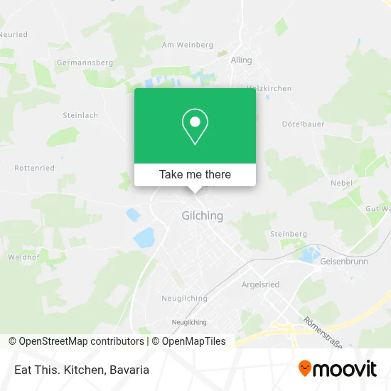 Eat This. Kitchen map