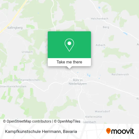 Kampfkunstschule Herrmann map