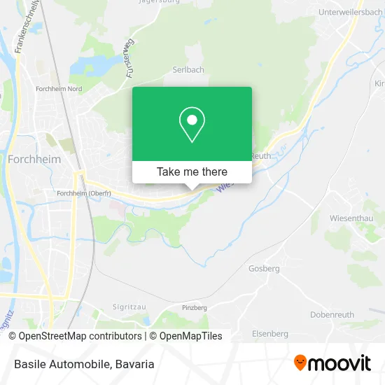 Basile Automobile map