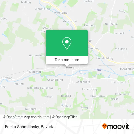 Edeka Schmilinsky map
