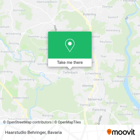 Haarstudio Behringer map