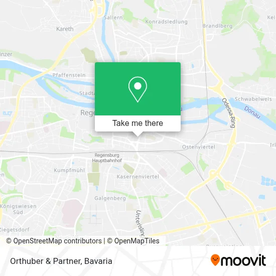 Orthuber & Partner map
