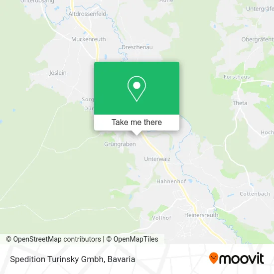 Spedition Turinsky Gmbh map