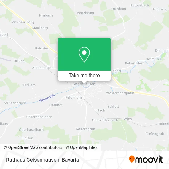 Rathaus Geisenhausen map