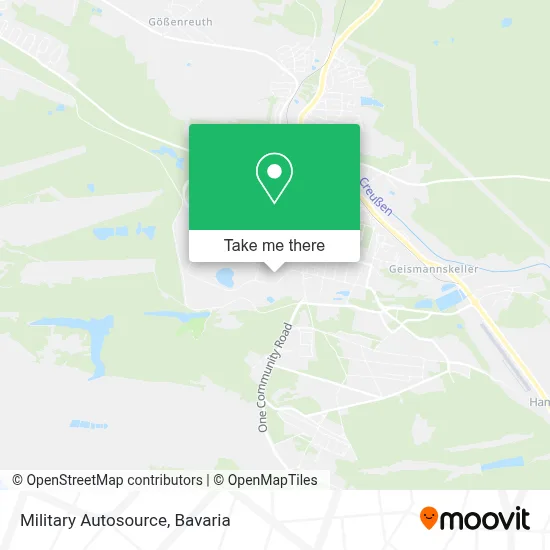 Military Autosource map