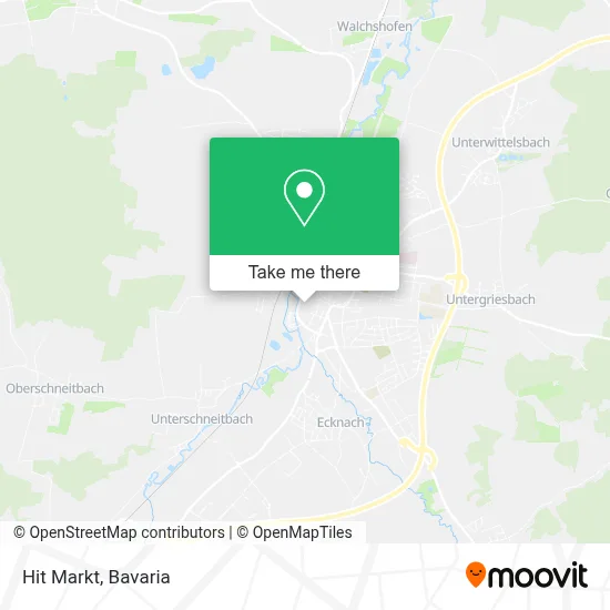 Hit Markt map