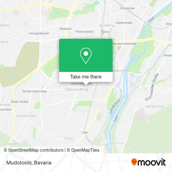 Mudotools map