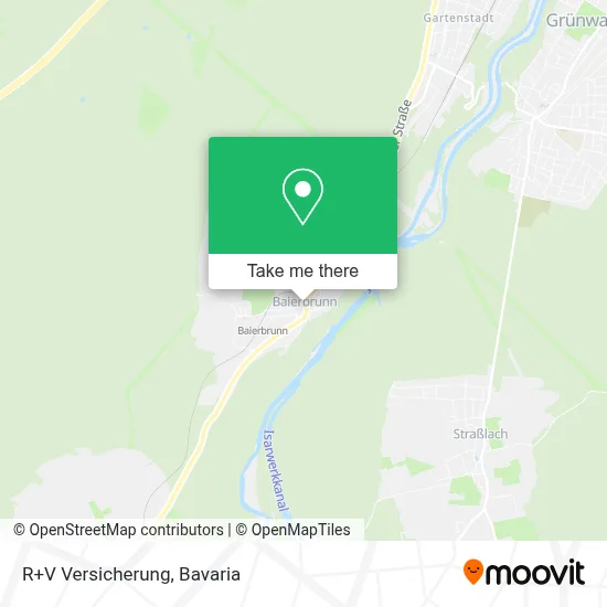 R+V Versicherung map