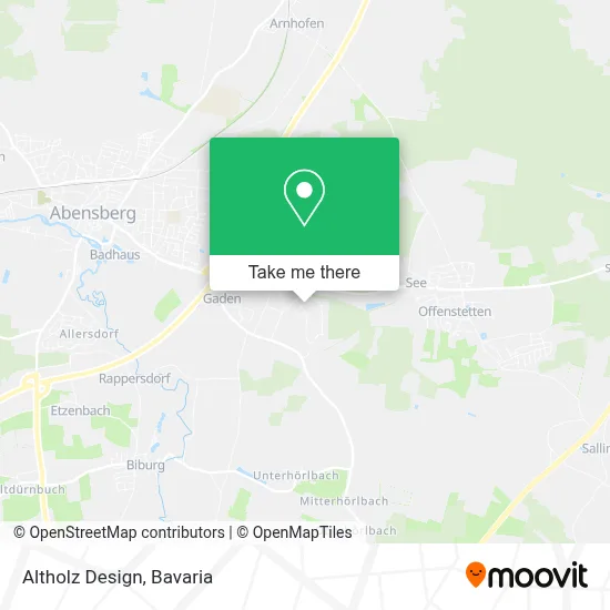 Altholz Design map