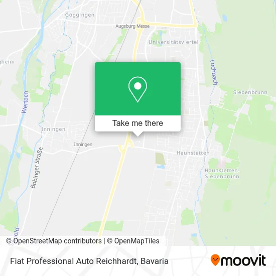 Fiat Professional Auto Reichhardt map