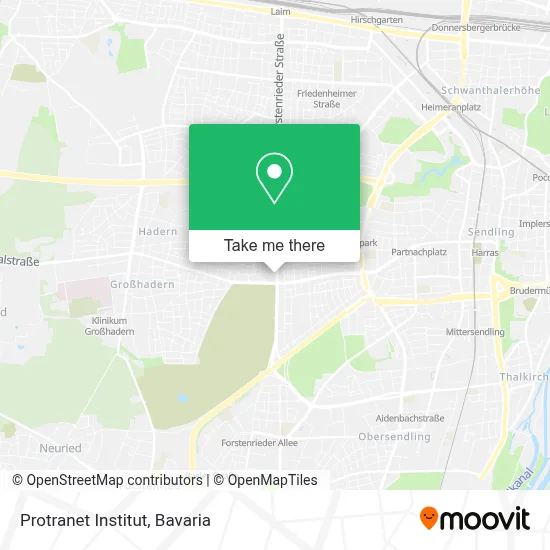 Protranet Institut map