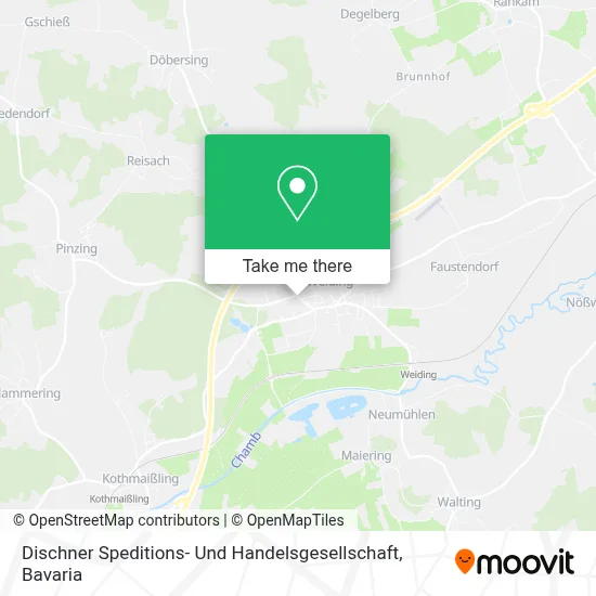 Dischner Speditions- Und Handelsgesellschaft map