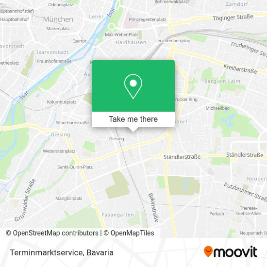 Terminmarktservice map