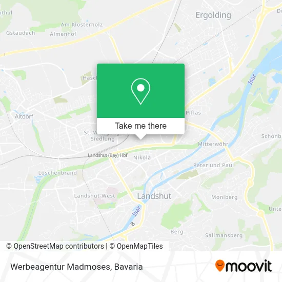 Werbeagentur Madmoses map